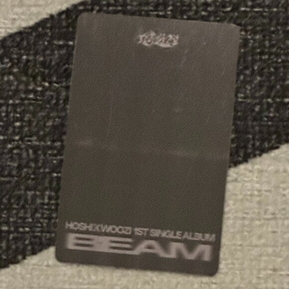 SEVENTEEN Woozi Photocard – BEAM (HoshixWoozi 1st Single Album) Official PC - Picture 2 of 2